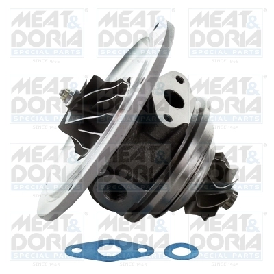 Core assembly, turbocharger